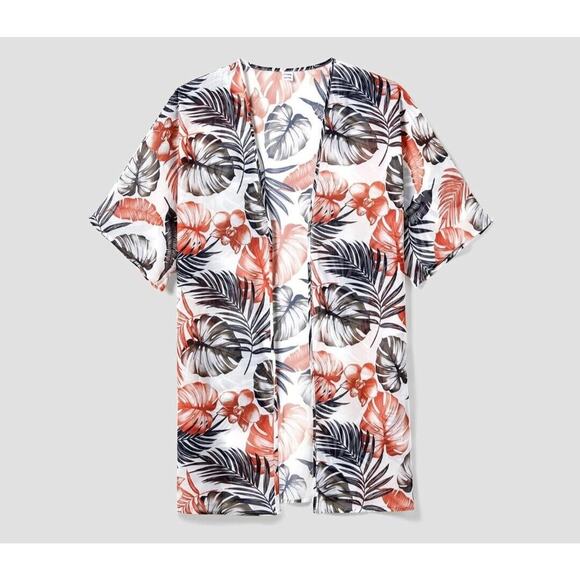 IFFEI Womens Color block One Piece Tummy Control Swimsuit with Cover Up XL - Picture 2 of 8